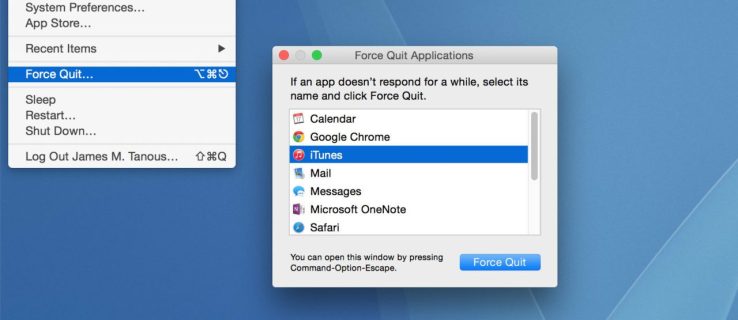 Force Quit App Not Working Mac