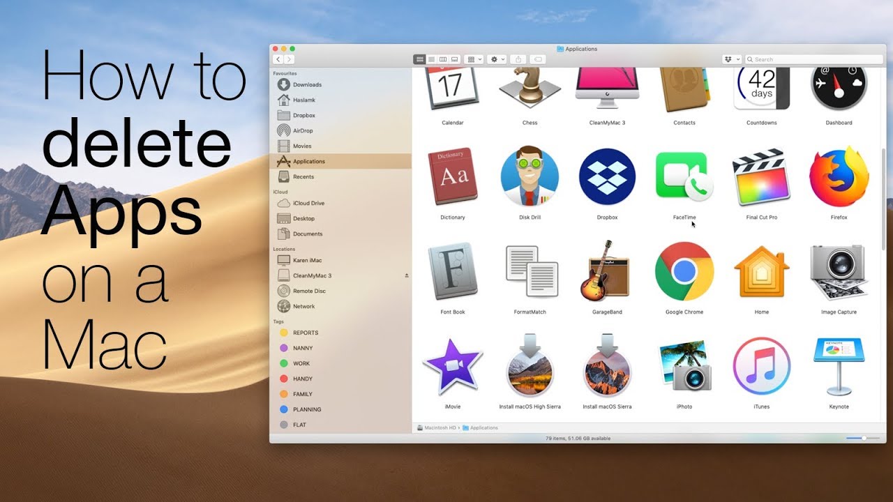 How To Remove Shared App On Mac